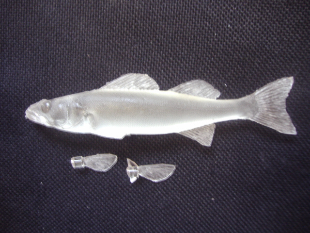 LCR-BWAL6.0 Walleye 6"-Unpainted - Click Image to Close