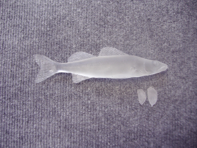 LCR-BWAL7.0 Walleye 7"-Unpainted - Click Image to Close