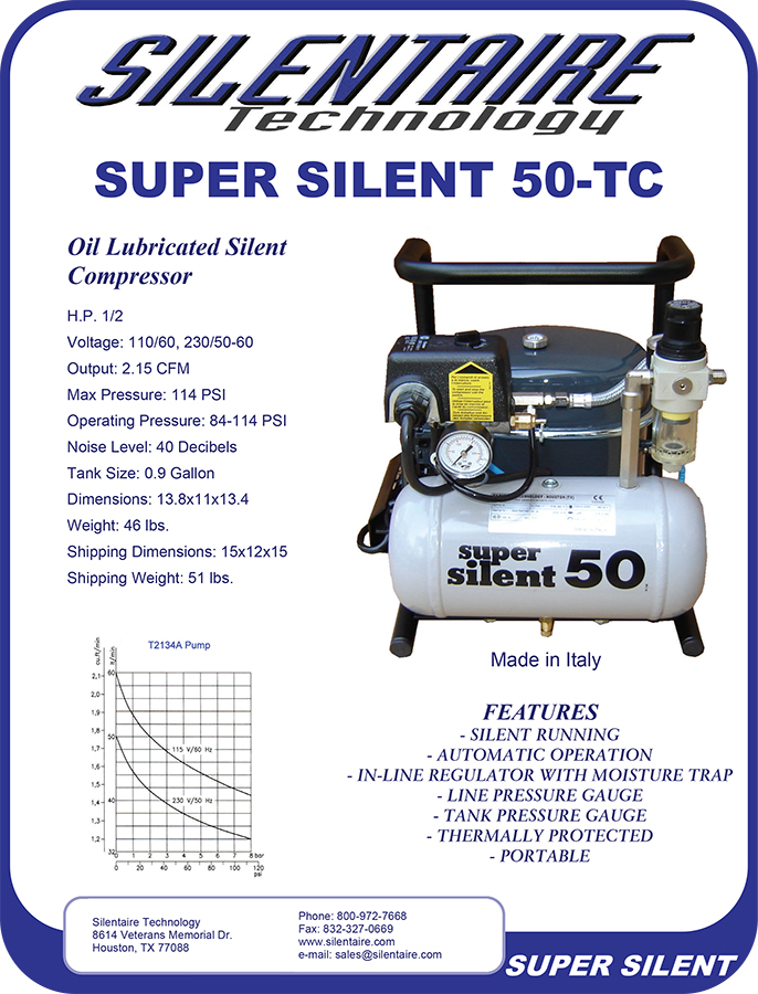 Silentaire Compressor 50TC